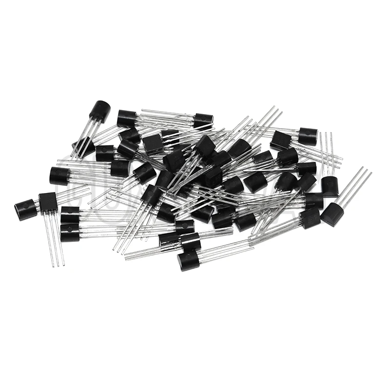 50 قطعة 2N7000 TO92 N-وضع تعزيز القناة ترانزستور بتأثير ميداني جديد الأصلي