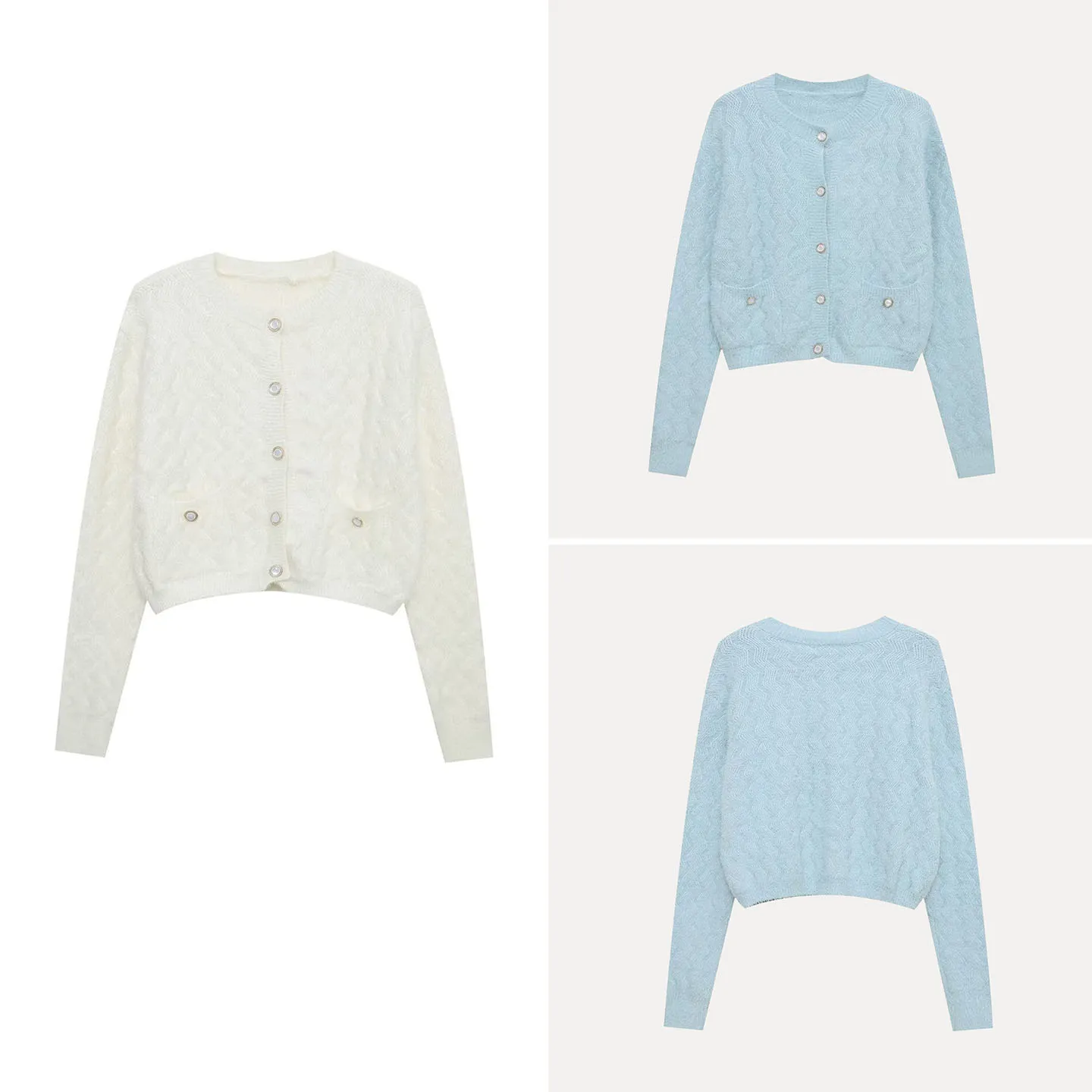 

Faionable Versatile Daily Wear Open Cardigan Women's Knitted Sweater Autumn 2025 Z Brand European Sle Clothing