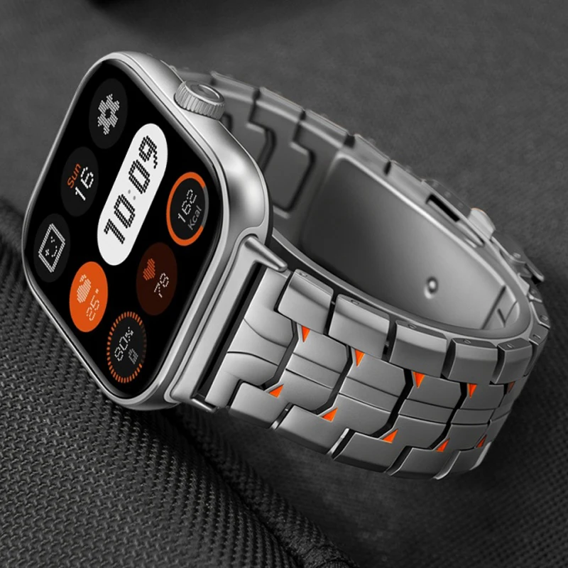 Stainless Steel Strap For Xiaomi Miband 10Pro/9Pro/8Pro Metal Replacement Band Luxury Men Bracelet Correa For Redmi Watch 6 5 4