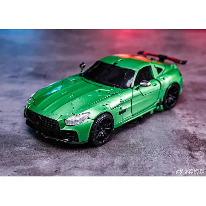 

In Stock Transformation Toy MG-07G Green Drift SUMI Ink Sports Car Robot Deformable Articulated Robot Fans Collection Gift