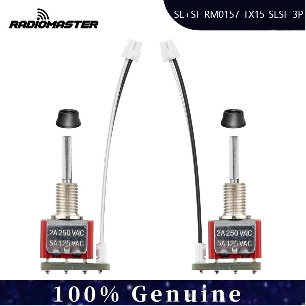 Radiomaster TX15 Télécommande SE SF – Accessoires de tige de commande à 3 vitesses pour télécommande TX15 RC