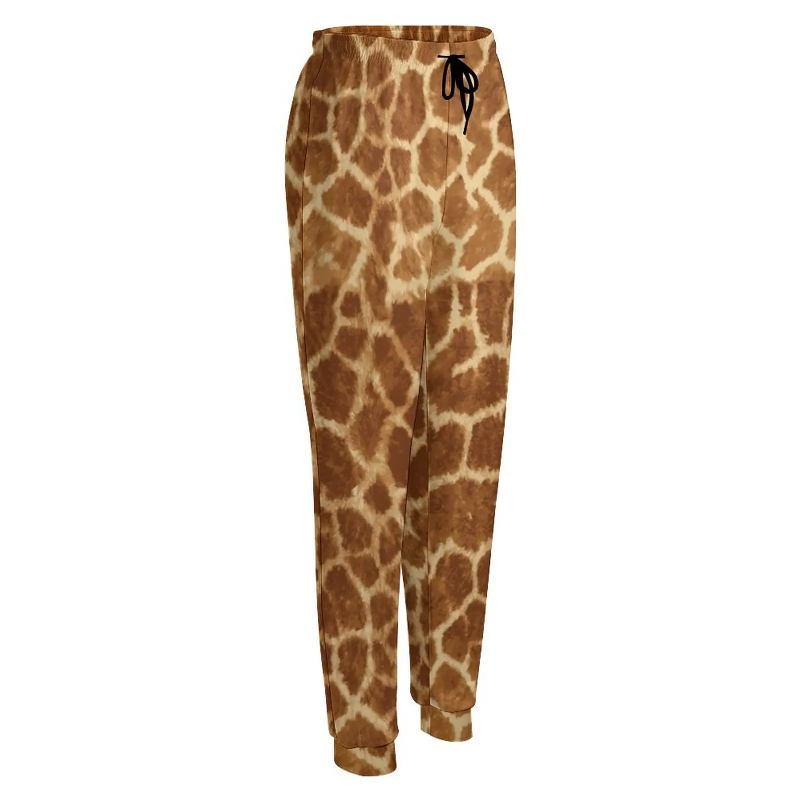 Giraffe Skin Print Baggy Pants Spring Animal Art Classic Sweatpants Female Y2K Graphic Trousers Big Size