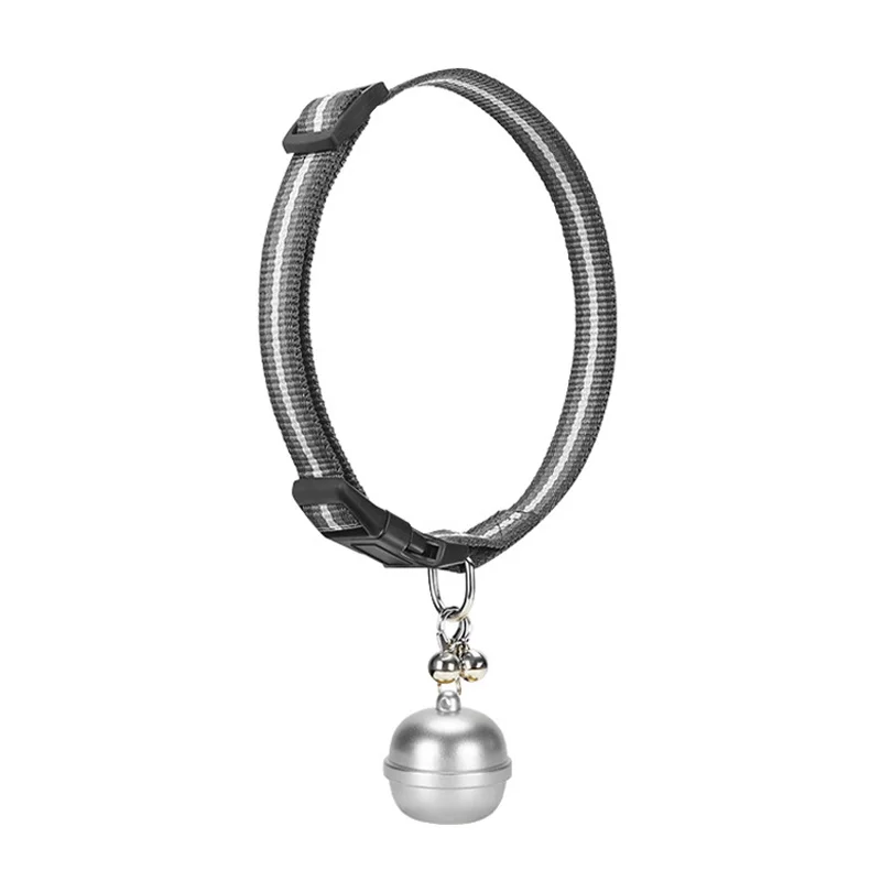 

Mini Bell Cat Tracker, Pet iOS and Android Mini Tracker, Smart Pet Tracker Location Tracking Collar