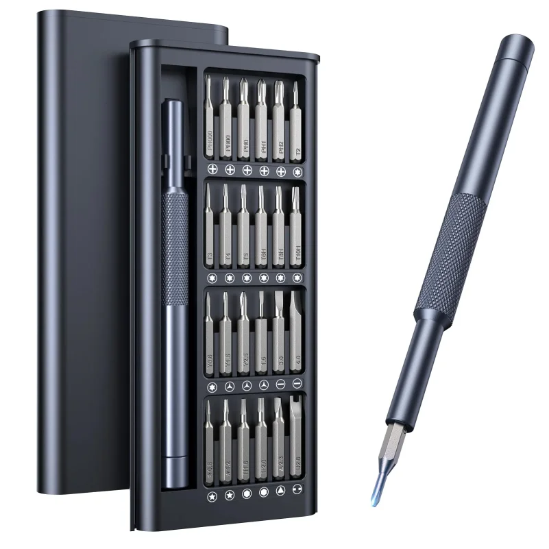 25-in-1 Small Precision Screwdriver Set, Professional Repair Tool Kit for Phone, Computer, Watch, Laptop, Ring Doorbell