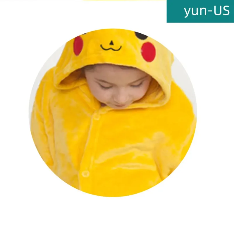 أطفال Kigurumis الأطفال صبي فتاة نيسيي أنيمي منامة