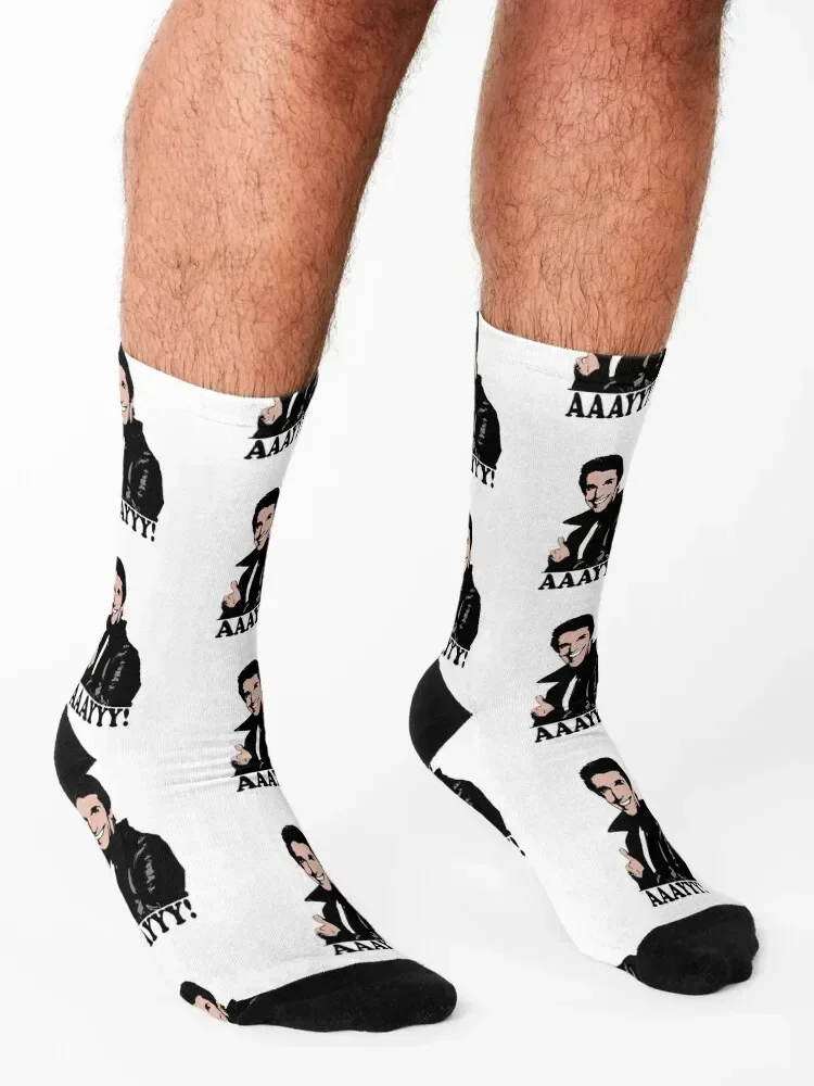 The Fonz Happy Days Aaayyy! Essential Socks with print loose man luxe Girl'S Socks Men's