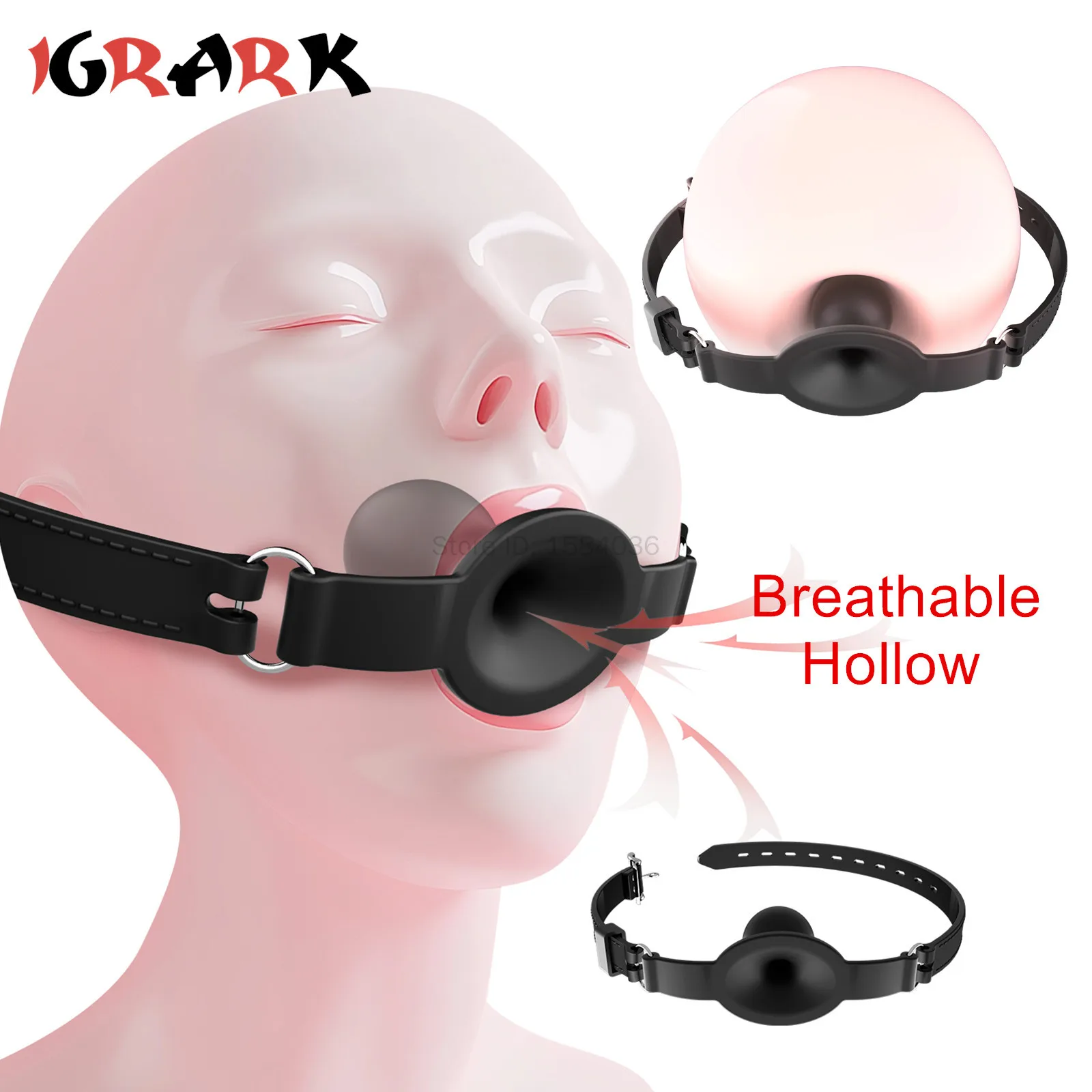 سيليكون تنفس الفم المكونات BDSM عن طريق الفم الكرة الكمامة حزام قابل للضبط المثيرة الجنس لعب للأزواج دورين لعب sexyshop ألعاب الكبار