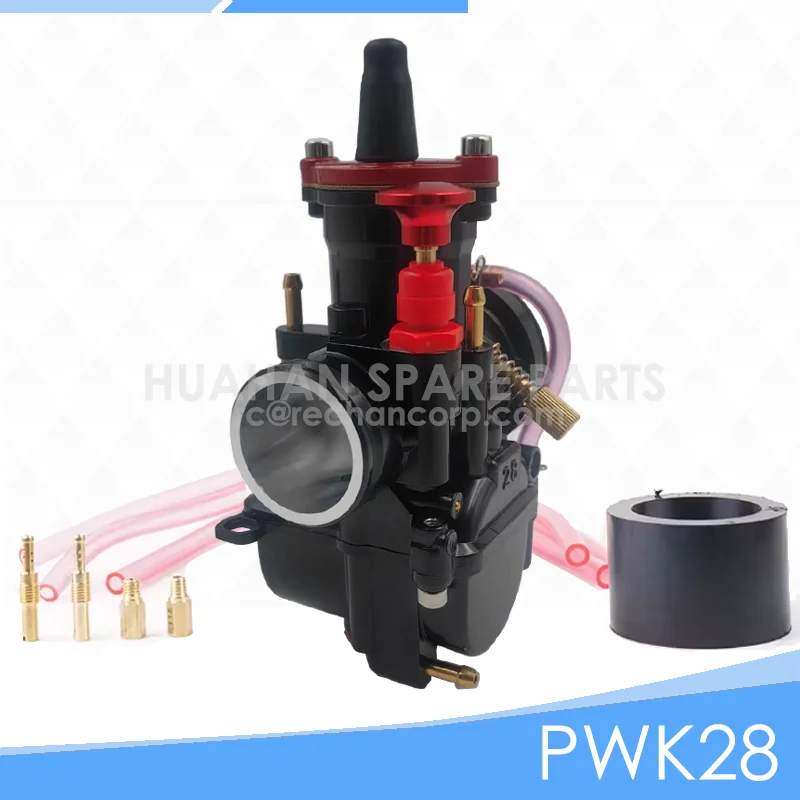 

Universal Modified carburetor PWK 28 Carburettor 125cc 150cc 350cc Motorcycle Spare Parts