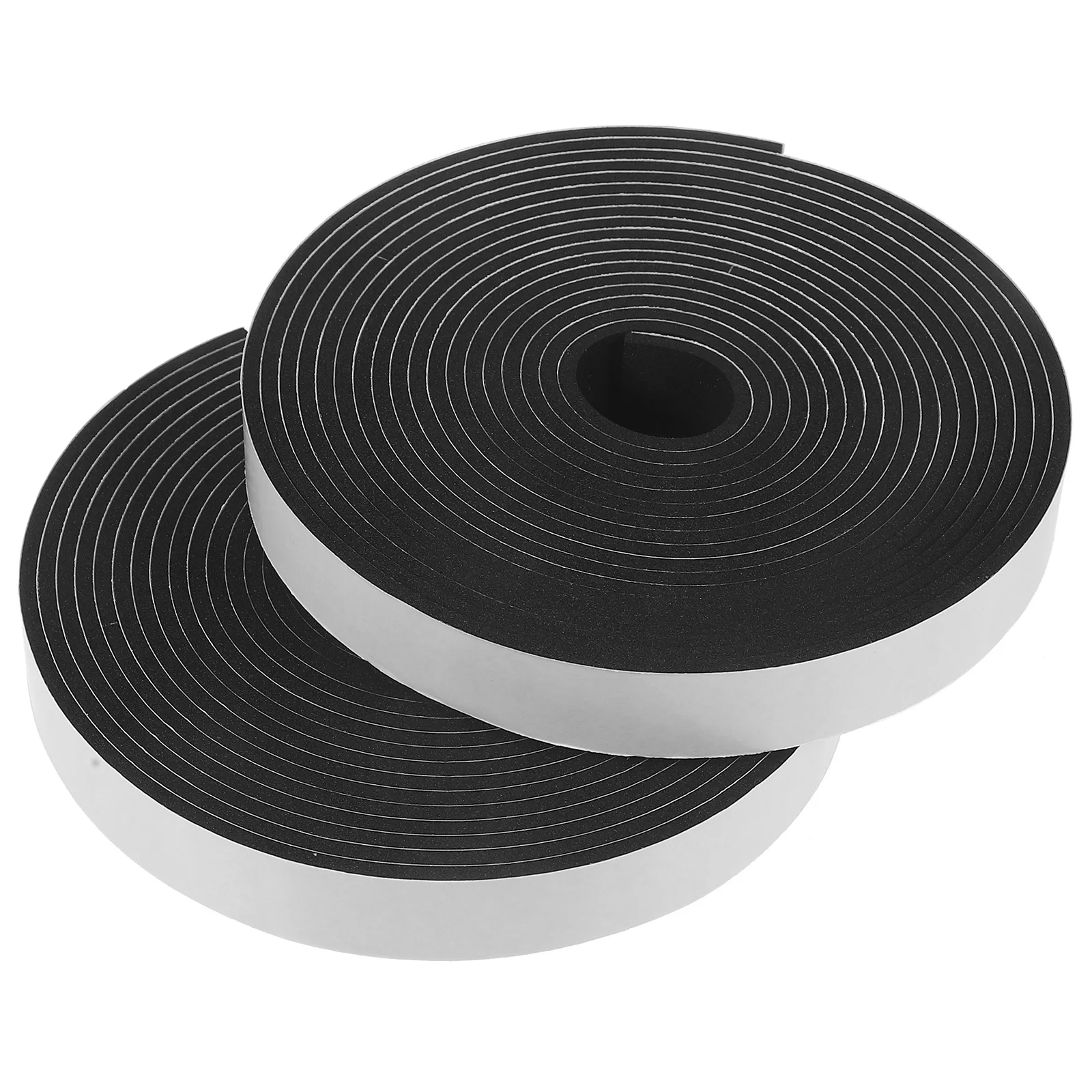 

2 Rolls Foams Sealing Tape Seal Weather Stripping Door Window Caulk Strip Sealing Tape for Gaps Foams Weather Strip