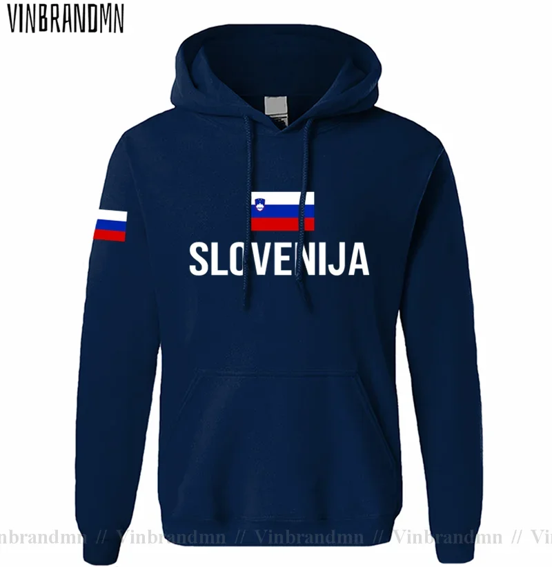 Eslovaenia-sudaderas con capucha para hombre, ropa informal estilo hip hop, chándal deportivo, nación 2021, SVN, Slovenija SI