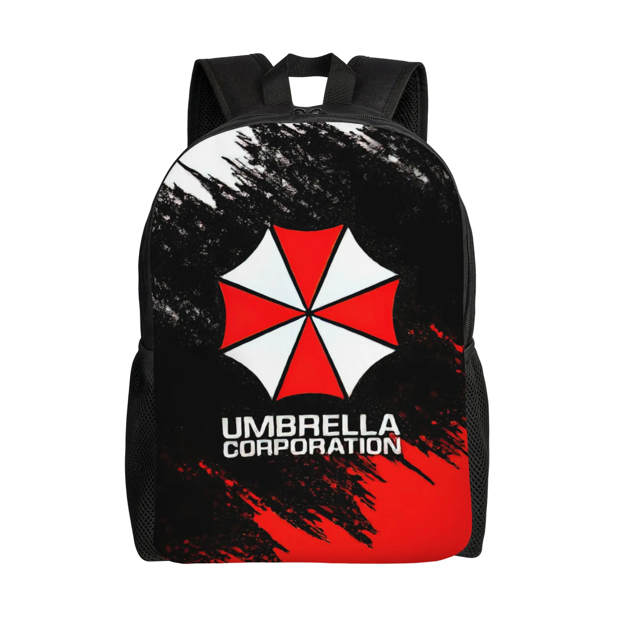 Umbrella Corps Backpack for Men Women Student Business Daypack Residents Evils Military Police Laptop Shoulder Bag Durable