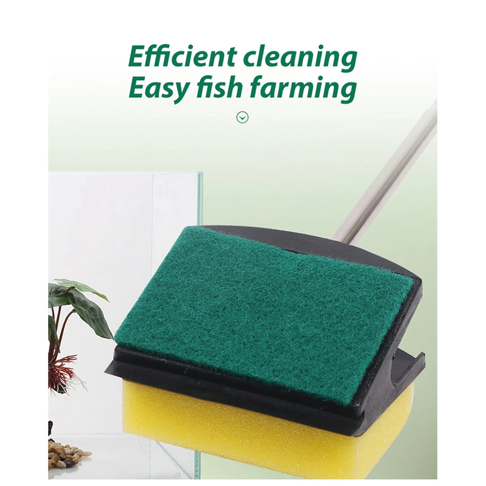 

Щетка для чистки стекла аквариума AC76, плавающий скребок для удаления водорослей, губка-аксессуар для чистки окон