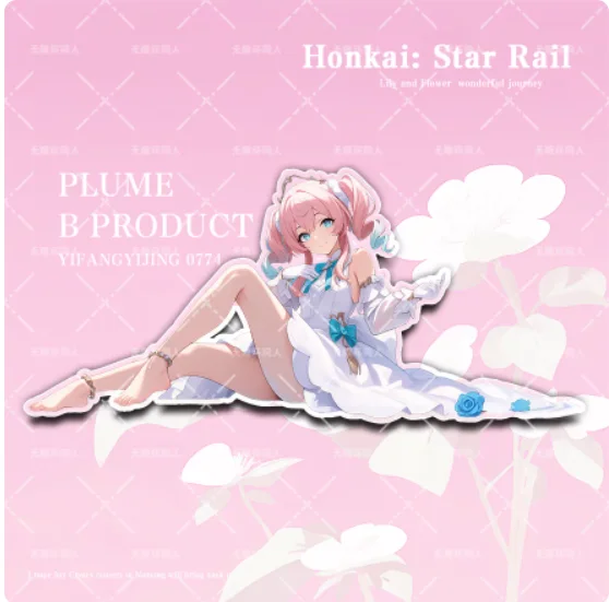 Japanese Anime Honkai：Star Rail Hyacine Acrylic Stand Figure Model Plate Cosplay Collection Desktop Decor Gifts WXH