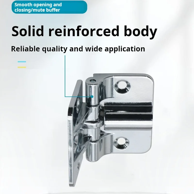1PCS HFA6044/90/180 Degree Self-locking Folding Door Limit Hinge Axis Positioning Hinge Flat Open Up And Down Flip Plate