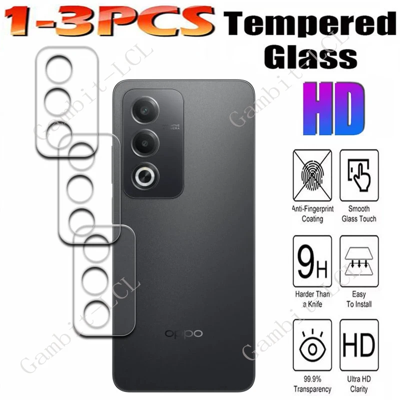 1/3PCS 3D Camera Lens For OPPO A80 5G Tempered Glass ON OPPOA80 A3 Pro Global OPPOA3Pro A3Pro Back Screen Protector Cover Film