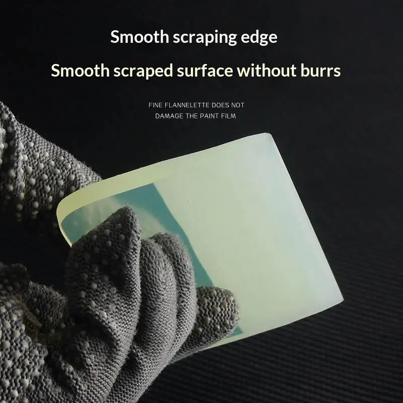 New Car Film Wrapping Tool Film Scraper Window Tinting Wallpaper Protective Soft Bull Tendon Car Glass Clean Transparent Scraper