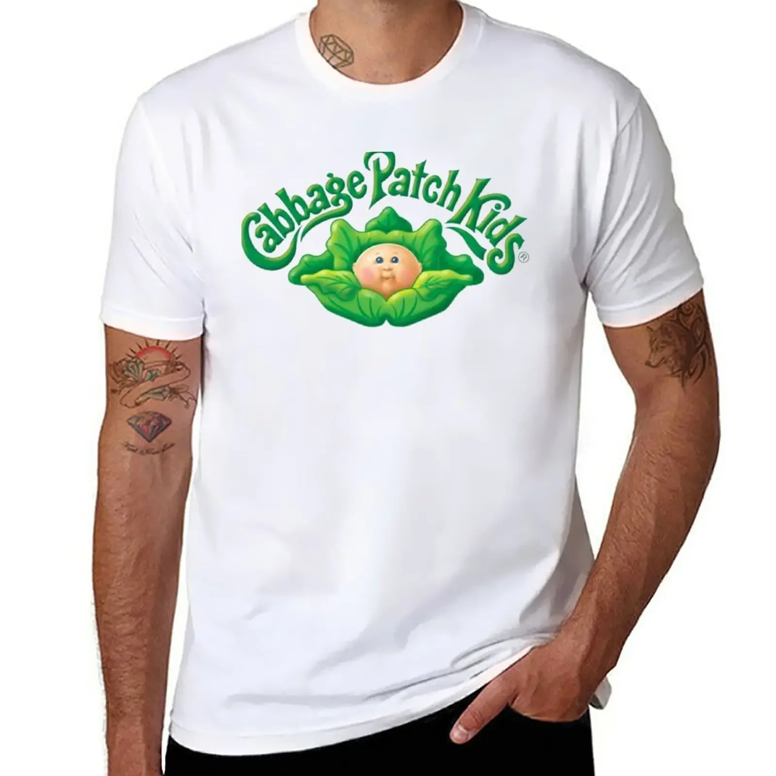 New Cabbage Patch Kids T-Shirt vintage t shirt kawaii clothes Men's t-shirt