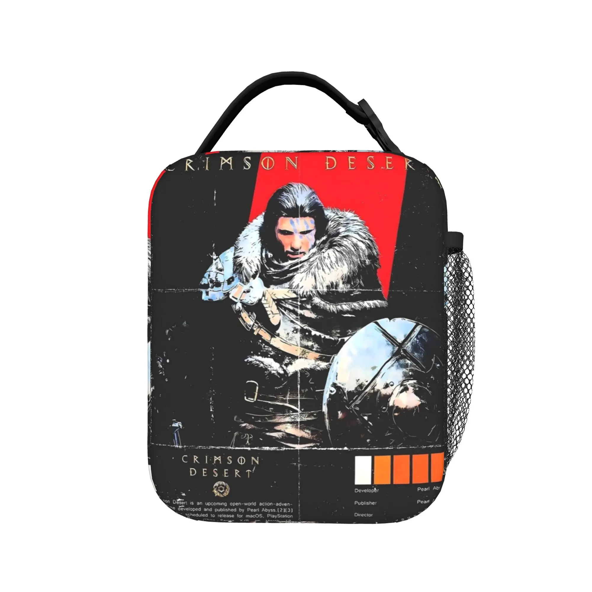 Crimson Desert  Game Insulated Lunch Bags High Capacity  Meal Container Thermal Bag Tote Lunch Box Work  Picnic Bento Pouch