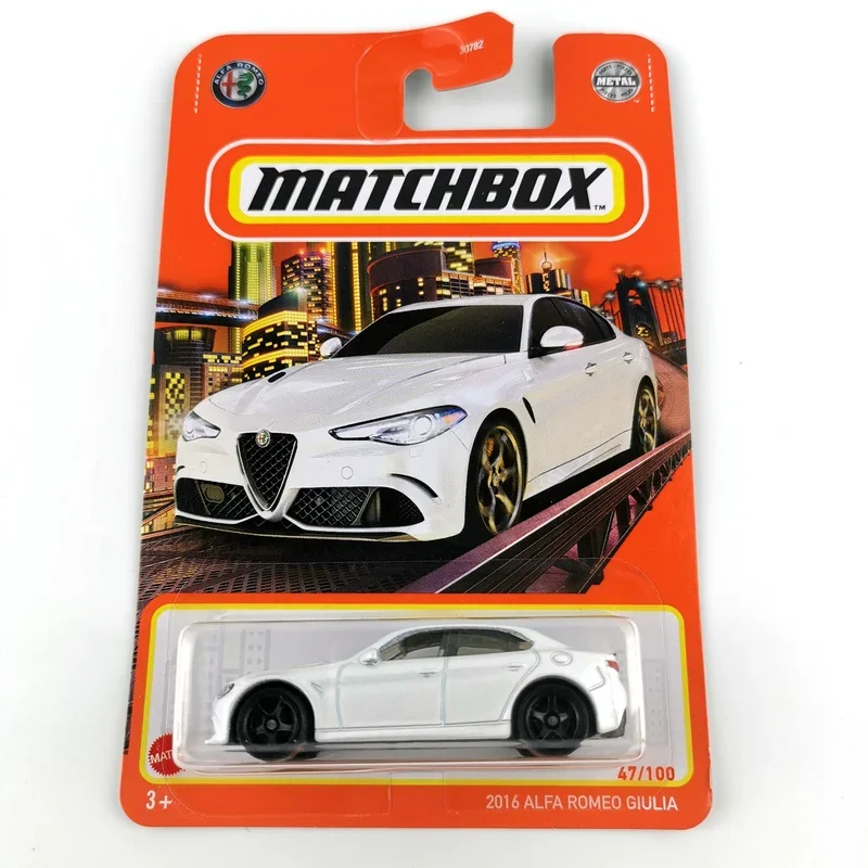 2021 MATCHBOX 1:64 ALFA ROMEO GIULIA CX-5 NISSAN  GALLARDO POLICE SAMBAR Die-cast alloy trolley model gifts