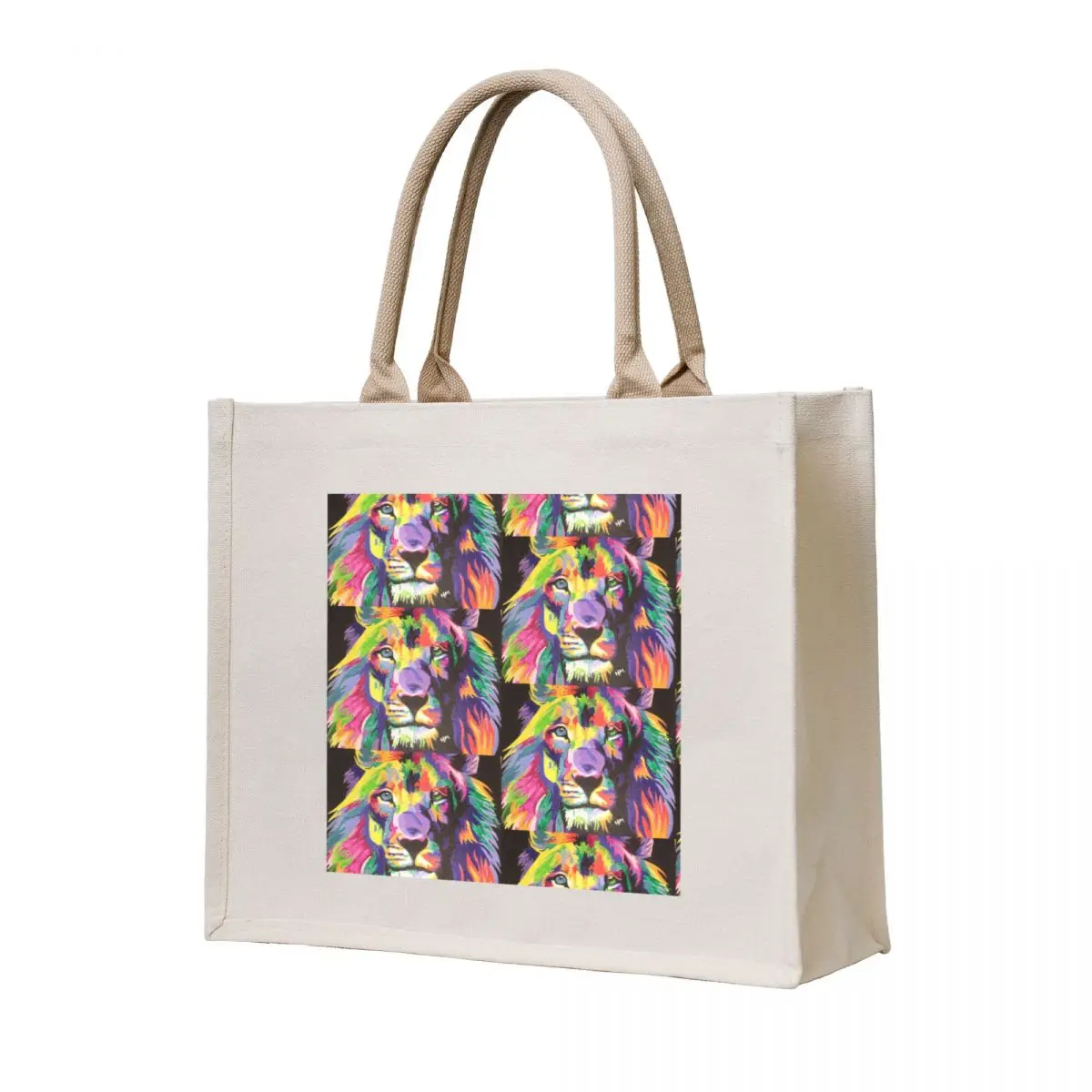 

Why TF you LION Tote Bag Beach bag free delivery bags Woman shopper bag
