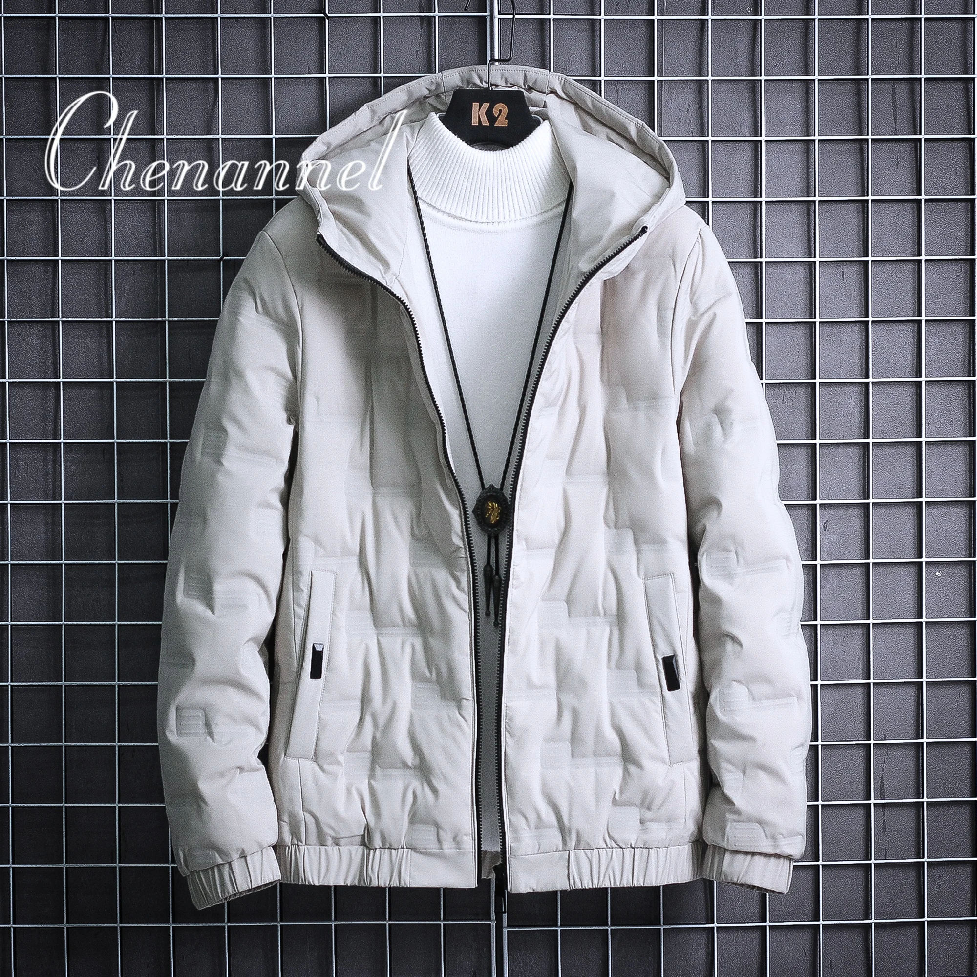 Jaket berbahan fleece dan katun tebal untuk pria, jaket katun baru untuk musim gugur dan musim dingin untuk kehangatan dan perlindungan dari dingin