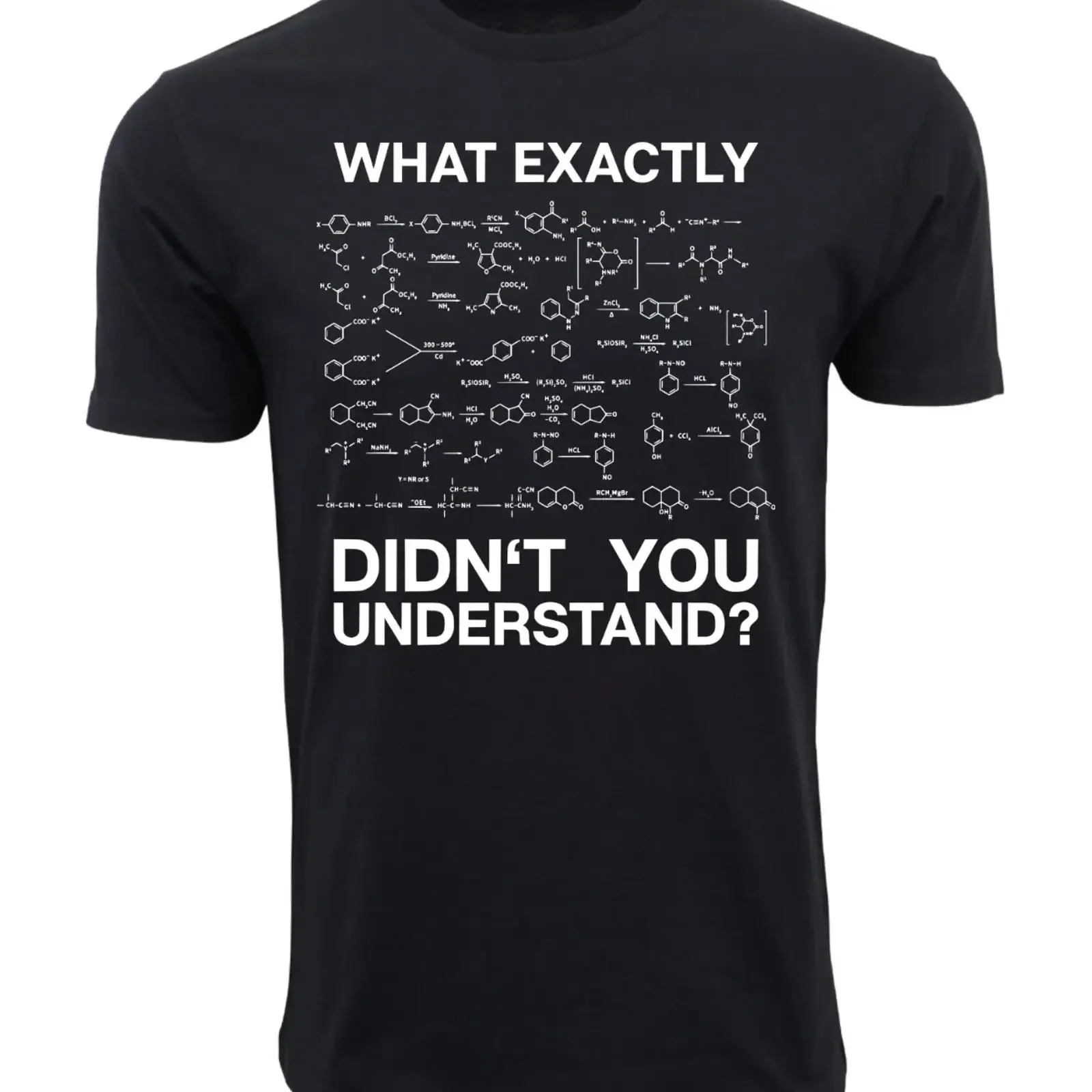 Chemist Science What exactly didn't you understand Chemistry T Shirt Image 1 of 2 vintage Washed Soft Casual fashion