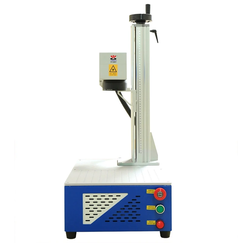 VOIERN Split Desk Portable Model 20w 30w 50w Fiber CO2 Laser Marking Machine