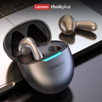 2025 Original Lenovo LP48 TWS auriculares inalámbricos Bluetooth 5,4 auriculares medio en la oreja reducción de ruido auriculares gratis para Huawei iPhone