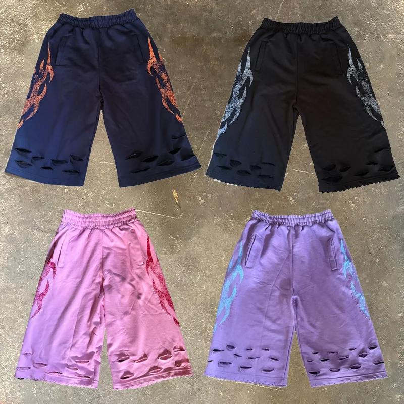 

Y2K шорты в стиле Харадзюку, хлопковые спортивные штаны с готическим принтом, шорты 2000-х годов, винтажные хип-хоп, баскетбольная уличная одежда, свободные повседневные шорты