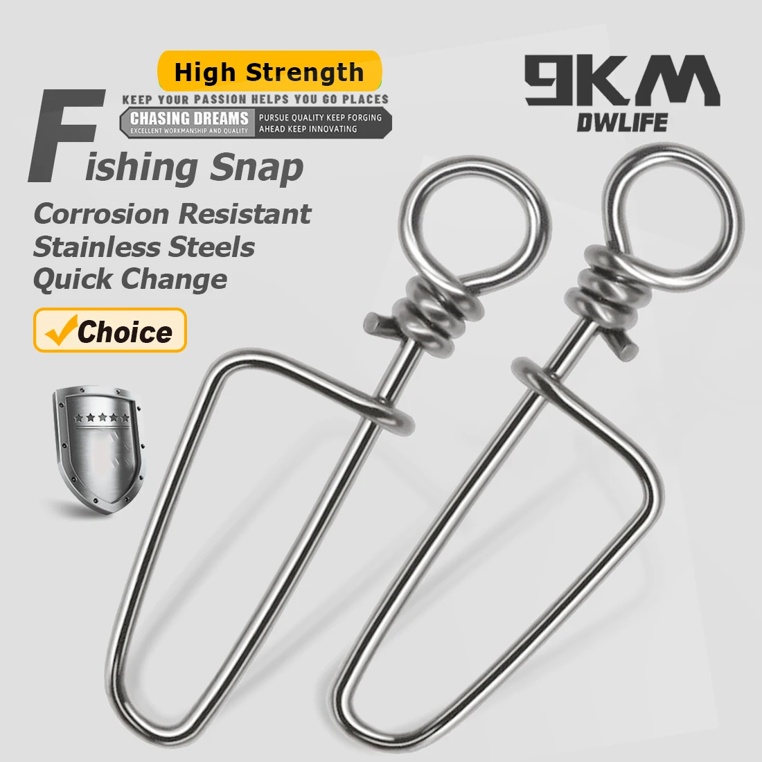 

Защелки для рыбалки Coastlock, 50 ~ 200 шт., быстросменный зажим из нержавеющей стали, разъем для рыболовной приманки, соленая пресноводная защелка с крючком