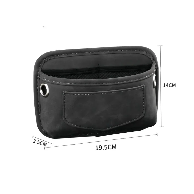 For Jetour Traveller T2 2023 2024 2025 Car Accessories Suede Material Arbitrary Auto Multi-function Storage Bag Fit
