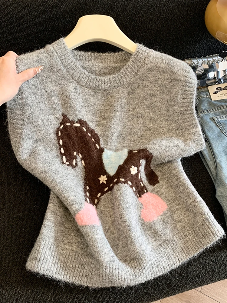 

Рекомендованная модель Chao Level: Антивозрастной вязаный жилет с вышивкой для женщин, новинка ранней весны, для многослойных образов, тонкий свитер