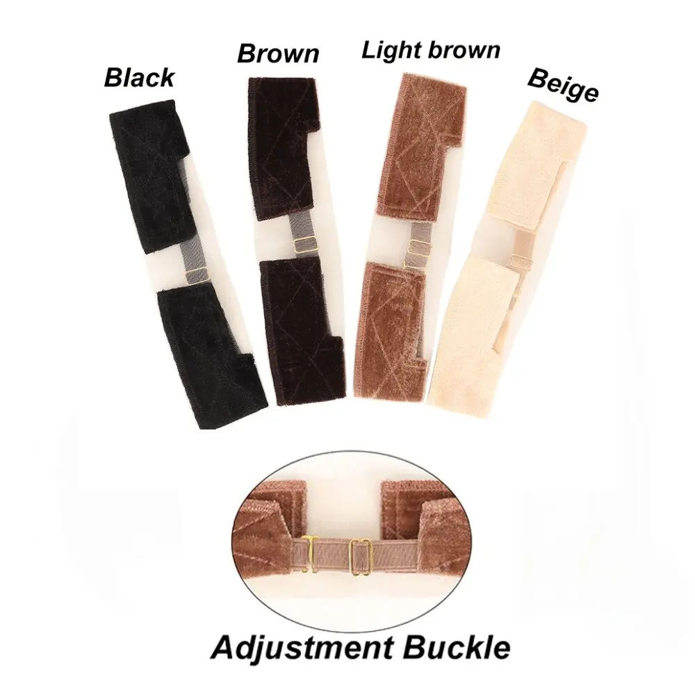 

Lace Wig Grip Non-slip Soft Velvet Women Wig Grips Headband Women Velvet Wig Accessories Grip Scarf Headband Adjustable