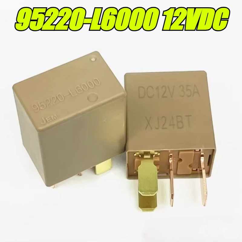 (Nuevo Original) 1 unids/lote 100% relé original genuino: 95220-L6000 12VDC 35A 4 pines relé automotriz