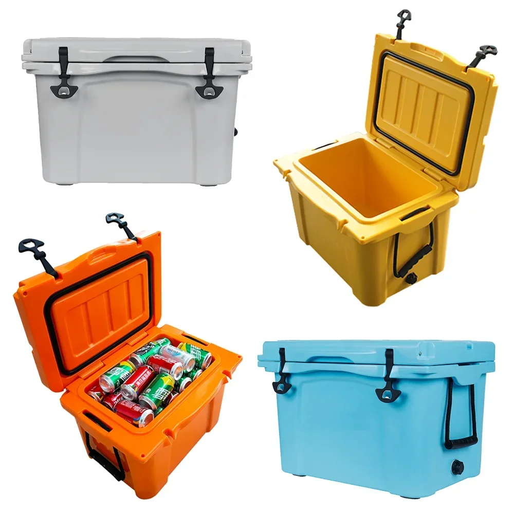 Wholesale high quality hard cooler 20-120L camping picnic cooler box with custom logo