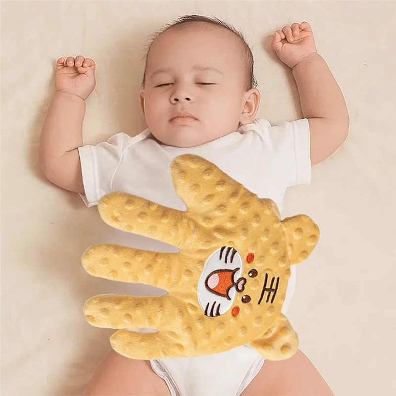 AS96-Soothing Baby Sleep Aid Infant Calming Sleepers Gentle Hand Palms Newborn Pillow Hand For Restful Night Gift