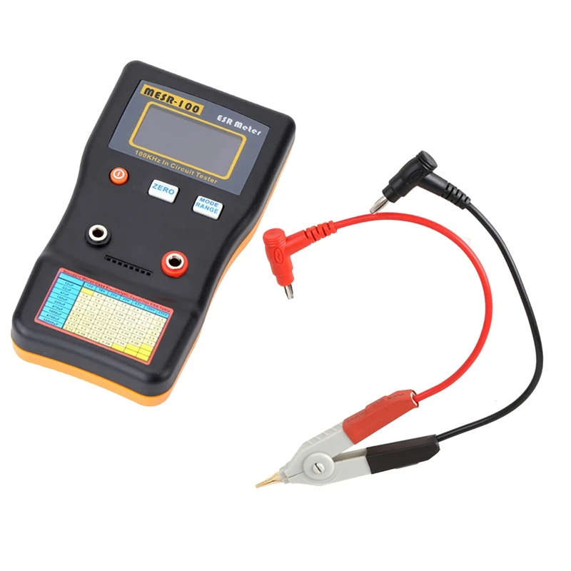 Multimeter MESR-100 ESR Capacitance Ohm Meter Measuring Internal Resistance Of Capacitor Capacitance Circuit Tester Easy To Use