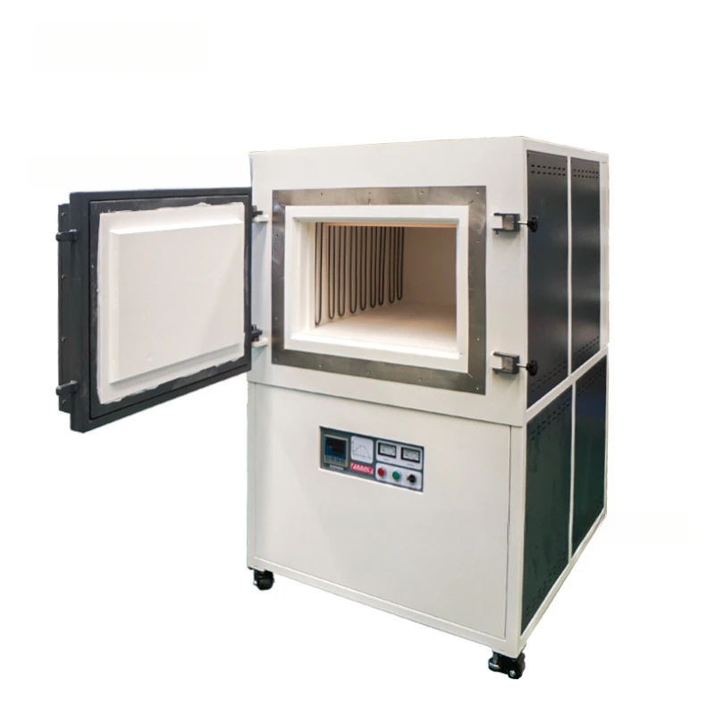 1700 degree small high temperature box type industrial resistance ceramic sintering silicon molybdenum rod muffle furnace