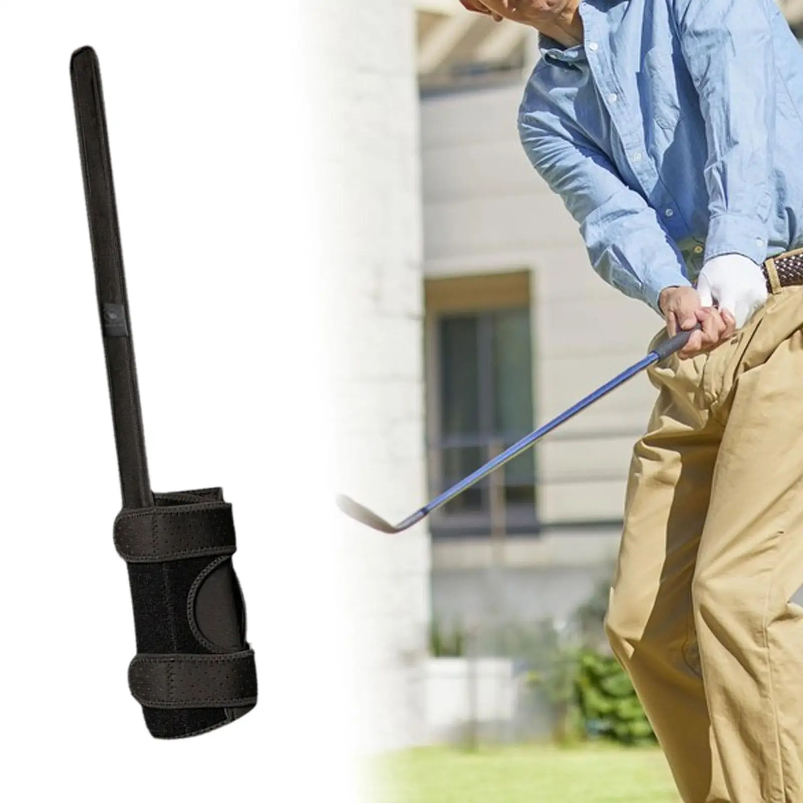 Golf Swing Trainer Vocal Prevent The Outside Down Swing Golf Training Device