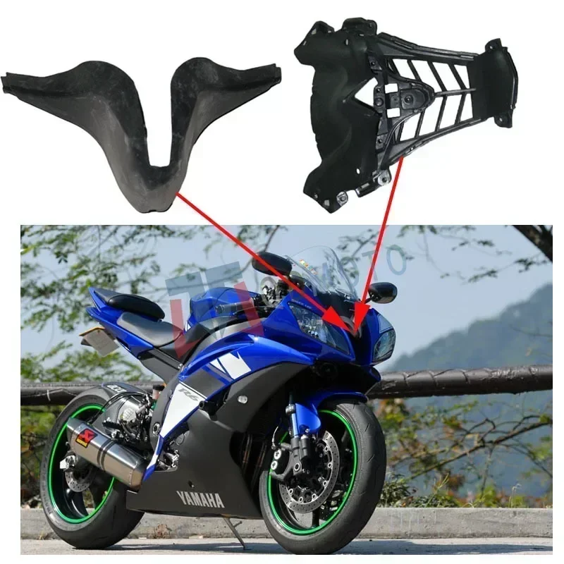 For Yamaha YZF-R6 2008 2009 2010 2011 2012 2013 2014 2015 2016 Head Fairing ABS Injection Fairing Motorcycle Accessories