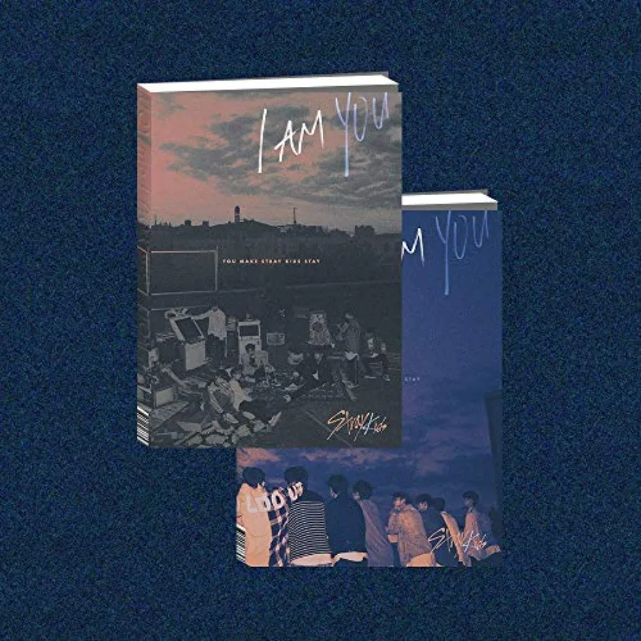 

Stray - I am You [I am+You ver. Set] 3rd Mini Album 2CD+Photobook+6 QR Photocards+ Double Side Extra Photocards Set