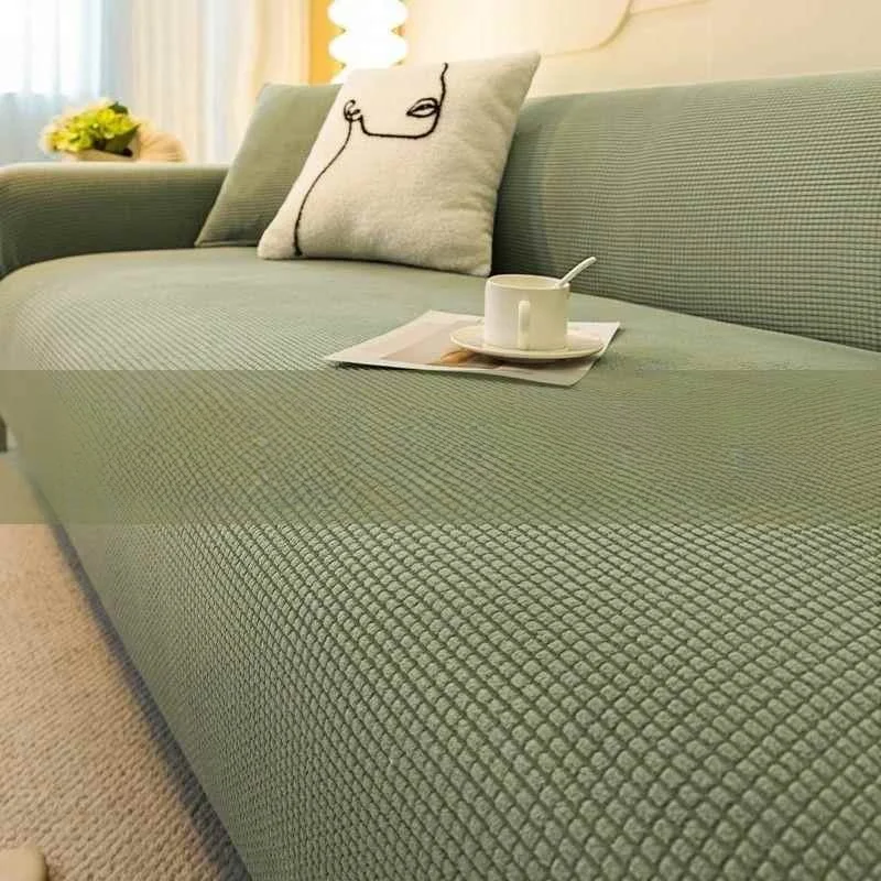 Universal Sofa Cover Protector against  Scratching Old Style Living Room One-Piece Anti-Slip Sofa Cover Dust Proof