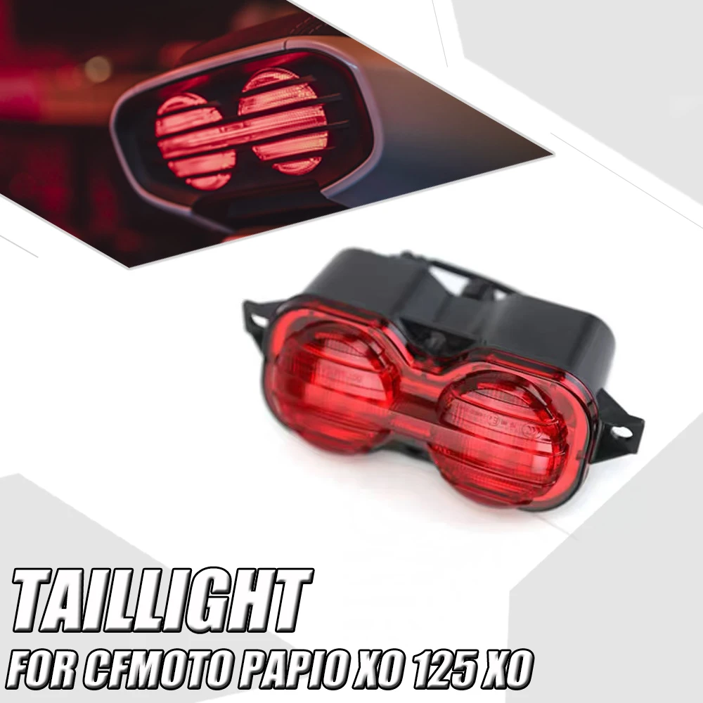 

Motorcycle Original Taillight Rear Taillight Brake Light Brake Light Assembly For CFMOTO Papio XO 125 XO125