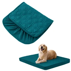 Dog Bed Covers Replacement Washable - Waterproof Dog Bed Covers Quilted, Water Absorbable Pet Puppy Bed Cover for Dog Cat