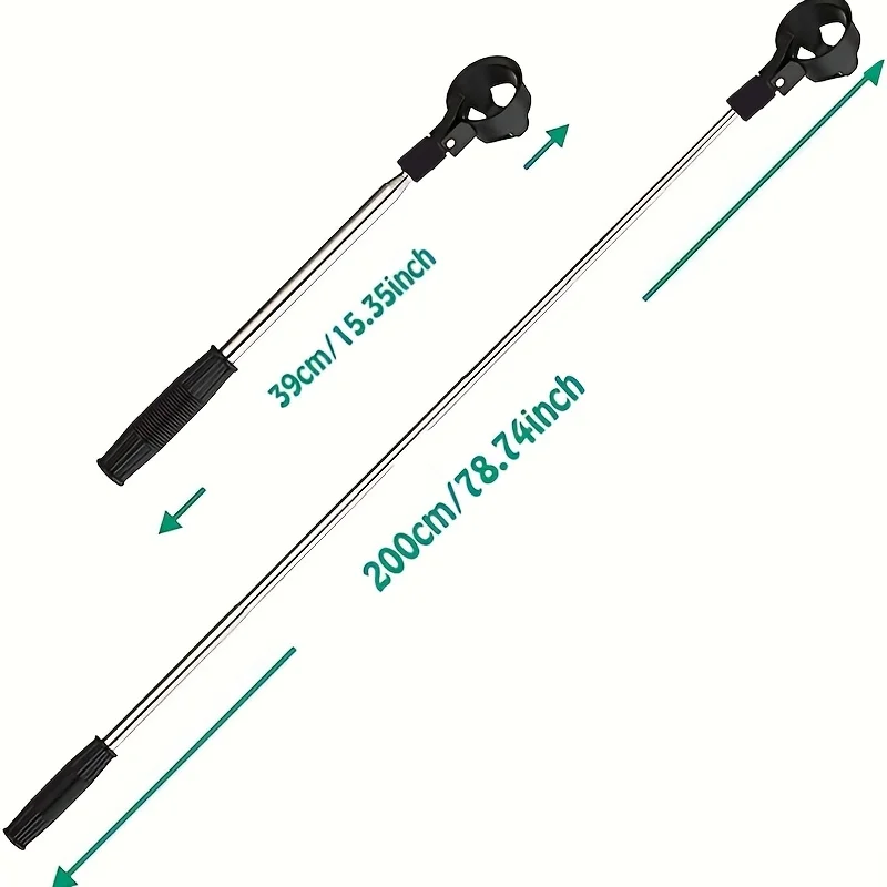 Telescopic Golf Ball Retriever, Stainless Steel Portable Golf Pick Up Tool, Premium Golf Accessory for Men Unique Golf Gift Idea - view 4