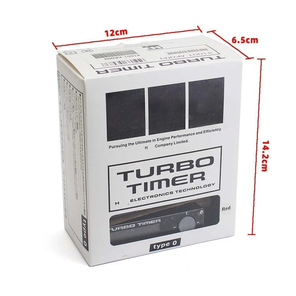Auto Turbo Timer Led-anzeige Flammendurchschlag Verzögerung Turbolader Motor Schutz Power Weiß/Rot/bule Universal – Detail 9