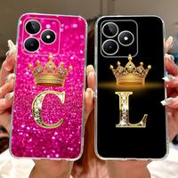 For Infinix Smart 8 Pro Cases Luxury Crown Letter Silicone Soft TPU Cover For Infinix Smart 8 Smart8 HD Pro X6525  X6525D Bumper