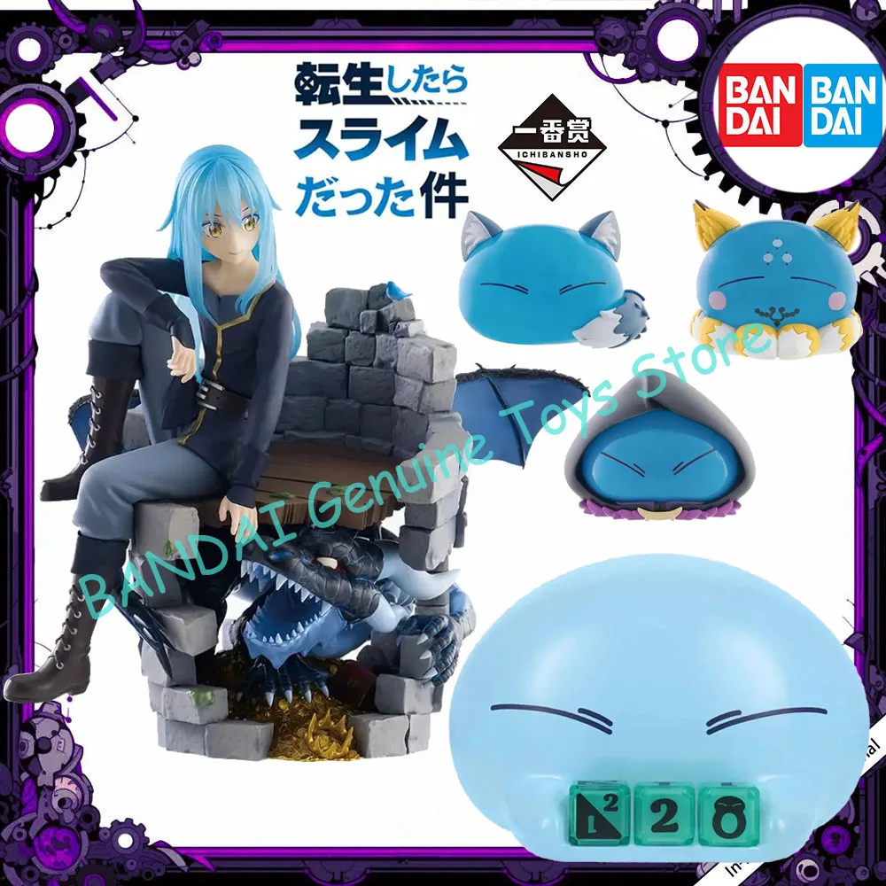 En Stock genuino BANDAI Ichiban Kuji esa vez me reencarné como Slime Rimuru Tempest figura Anime modelo de juguete