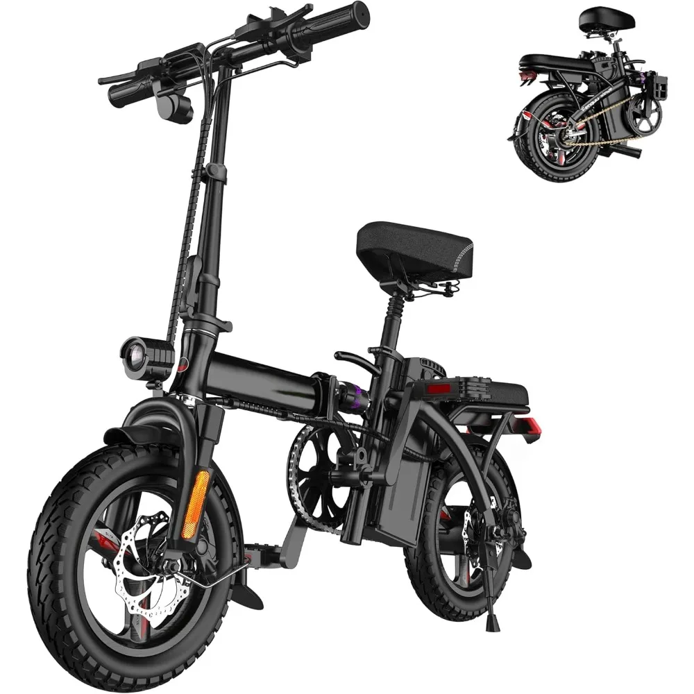 

Ebikes for Adults,48V 15AH Removable Battery for Electric Bike,Multi-Shock Absorption,City Commuter,Foldable Electric Bicycles