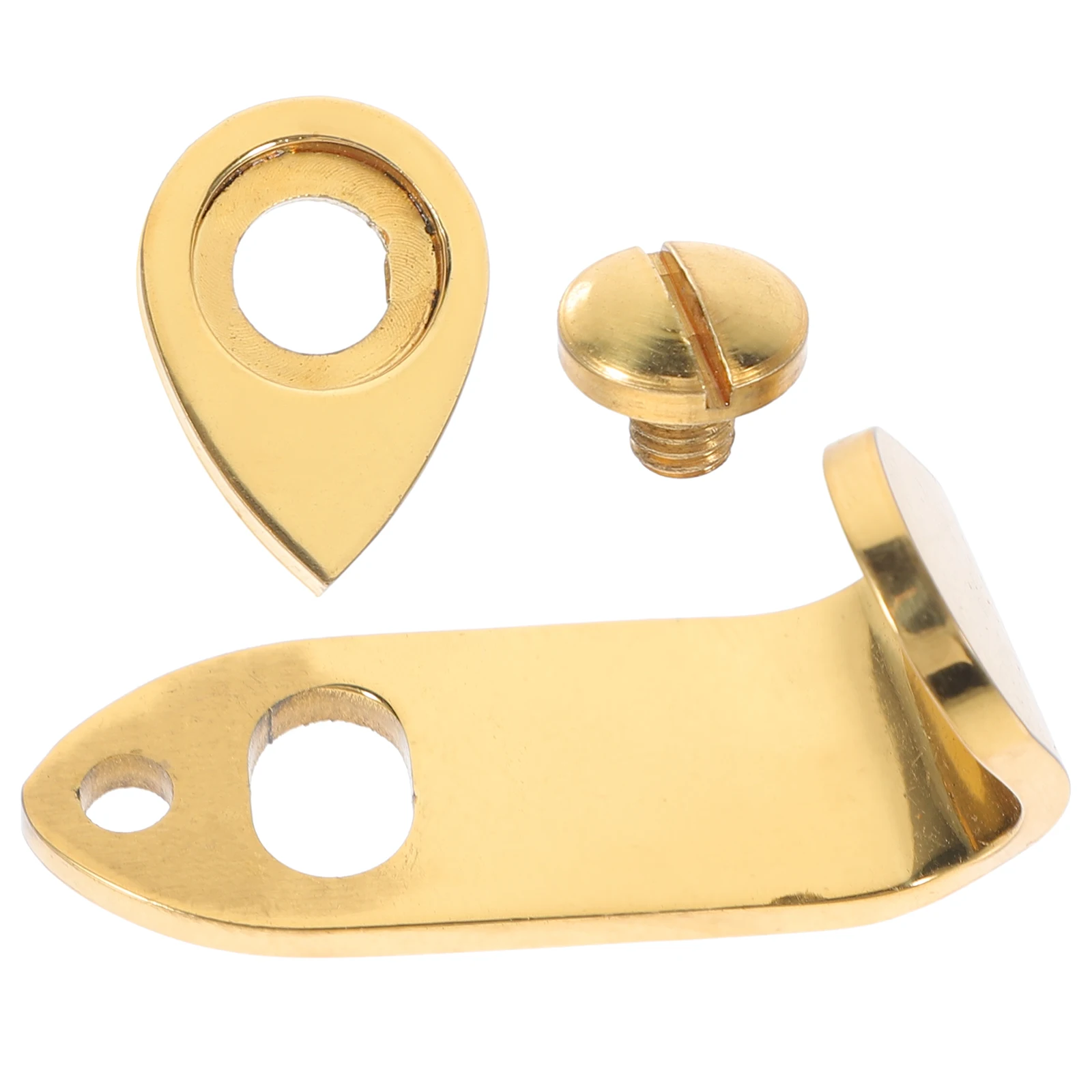 

Right Saxophone Metal Finger Holder Tenor Thumb Rest Cushion Hook Golden Replacement